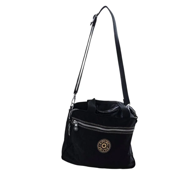 KIPLING Private Transport Messenger Bag Black Unisex - Picture 5 of 16